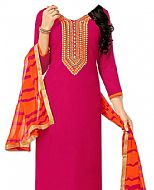 Pink/Orange Georgette Suit- Indian Dress