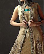 Sea Green/Beige Chiffon Suit- Pakistani Formal Designer Dress