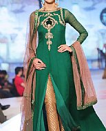 Green Chiffon Suit- Pakistani Party Wear Dress