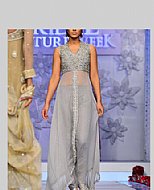 Grey Chiffon Suit- Pakistani Formal Designer Dress