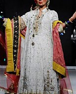 Off-white Chiffon Suit- Pakistani Formal Designer Dress