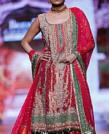 Magenta Silk Suit- Pakistani Formal Designer Dress