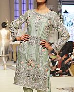 Pistachio Silk Suit- Pakistani Party Wear Dress