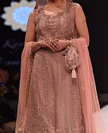 Rose Gold Chiffon Suit- Pakistani Formal Designer Dress