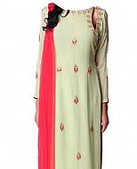 Light Green Georgette Suit- Indian Semi Party Dress