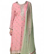Baby Pink Georgette Suit- Indian Dress