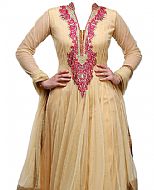 Cream Net Suit- Indian Dress