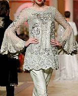 Light Green Chiffon Suit- Pakistani Formal Designer Dress