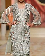 Light Sea Green Chiffon Suit- Pakistani Formal Designer Dress
