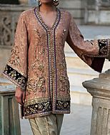 Tea Pink Jamawar Suit- Pakistani Party Wear Dress