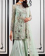 Mint Green Chiffon Suit- Pakistani Bridal Dress