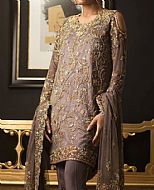 Mauve Chiffon Suit- Pakistani Formal Designer Dress