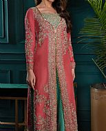 Brink Pink Chiffon Suit- Pakistani Party Wear Dress