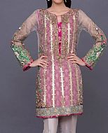Magenta Net Suit- Pakistani Party Wear Dress