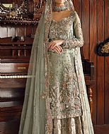 Pistachio Chiffon Suit- Pakistani Wedding Dress