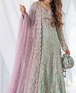 Mint Green Chiffon Suit- Pakistani Bridal Dress