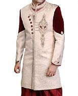 Modern Sherwani 132- Pakistani Sherwani Suit for Groom