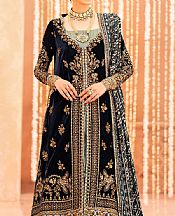 Aik Mirage Velvet Suit- Pakistani Winter Dress