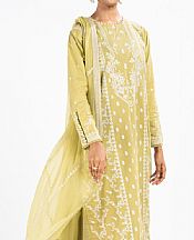 Alkaram Golden Sand Lawn Suit- Pakistani Designer Lawn Suits
