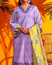 Alkaram Lavender Lawn Suit- Pakistani Lawn Dress