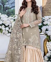 Anamta Cotton Seed Organza Suit- Pakistani Designer Chiffon Suit