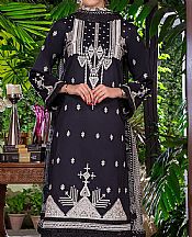 Asim Jofa Black Cambric Suit- Pakistani Lawn Dress