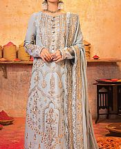 Asim Jofa Grey Lawn Suit- Pakistani Lawn Dress