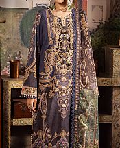 Asim Jofa Navy Cambric Suit- Pakistani Winter Clothing