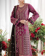 Asim Jofa Purple Lawn Suit- Pakistani Designer Lawn Suits