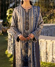 Asim Jofa Grey Viscose Suit- Pakistani Winter Dress