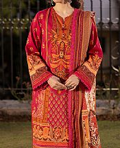 Asim Jofa Pink Viscose Suit- Pakistani Winter Dress