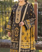 Asim Jofa Black Viscose Suit- Pakistani Winter Dress