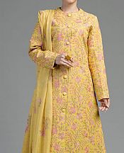 Bareeze Sand Gold Karandi Suit- Pakistani Winter Dress