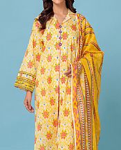 Bonanza Golden Yellow Lawn Suit- Pakistani Lawn Dress