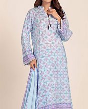 Bonanza Pale Aqua Lawn Suit- Pakistani Lawn Dress