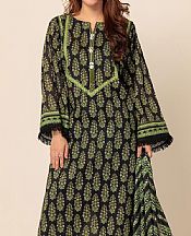 Bonanza Black/Green Lawn Suit- Pakistani Designer Lawn Suits