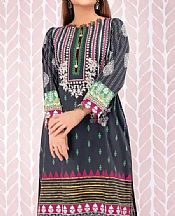 Edenrobe Charcoal Cotton Kurti- Pakistani Winter Dress