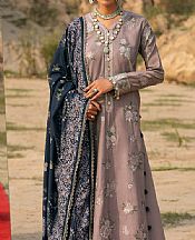 Ellena Rosy Brown Khaddar Suit- Pakistani Winter Dress