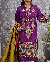 Ellena Plum Khaddar Suit- Pakistani Winter Clothing