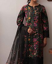Emaan Adeel Black Khaddar Suit- Pakistani Winter Dress