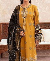 Ethnic Mustard Khaddar Suit