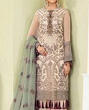 Flossie Ivory Chiffon Suit- Pakistani Chiffon Dress