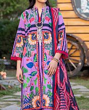 Ittehad Pale Purple Lawn Suit- Pakistani Designer Lawn Suits