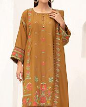 Ittehad Bronze Karandi Suit- Pakistani Winter Dress