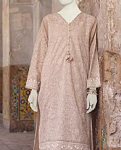 Junaid Jamshed Dust Pink Lawn Suit (2 Pcs)- Pakistani Lawn Dress