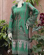 Junaid Jamshed Green Lawn Suit (2 Pcs)- Pakistani Designer Lawn Suits
