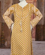 Junaid Jamshed Sand Gold Lawn Suit (2 Pcs)- Pakistani Lawn Dress