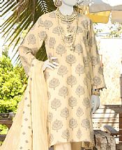 Junaid Jamshed Peach Yellow Jacquard Suit- Pakistani Lawn Dress