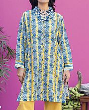 Khaadi Yellow Lawn Suit (2 Pcs)- Pakistani Designer Lawn Suits