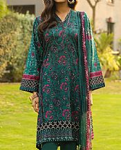 Lsm Emerald Green Lawn Suit- Pakistani Designer Lawn Suits